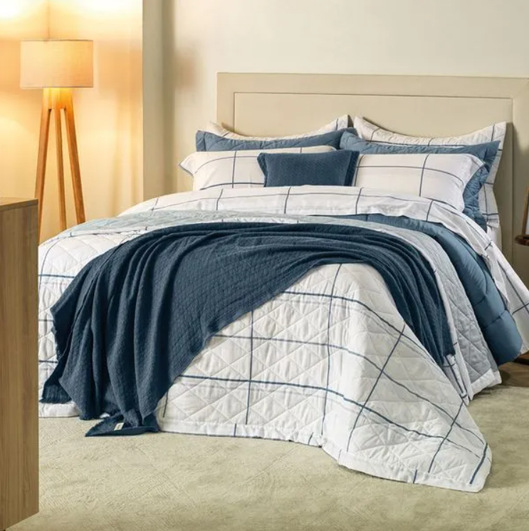 Jogo de Cama 300 Fios 100% Algodão Conrado - Image 2