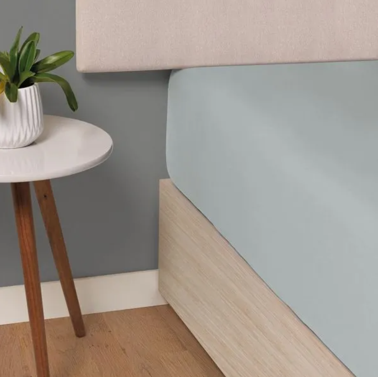 Lençol de Elástico Avulso 300 Fios 100% Algodão Bossa Mineral - Image 2